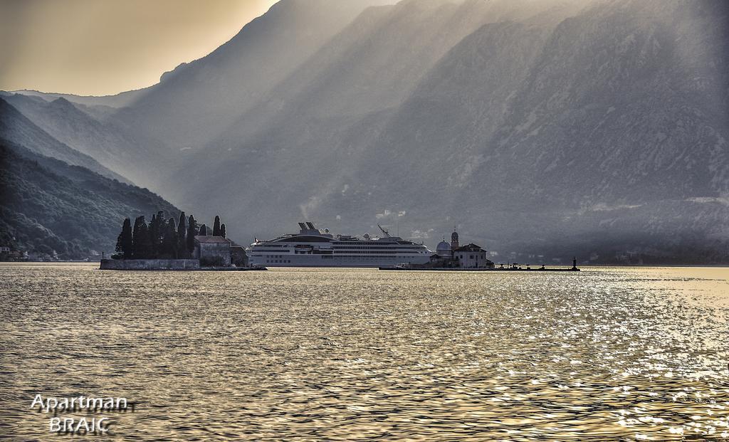Apartment Waterline Perast Exteriér fotografie
