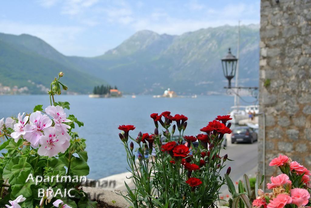 Apartment Waterline Perast Exteriér fotografie
